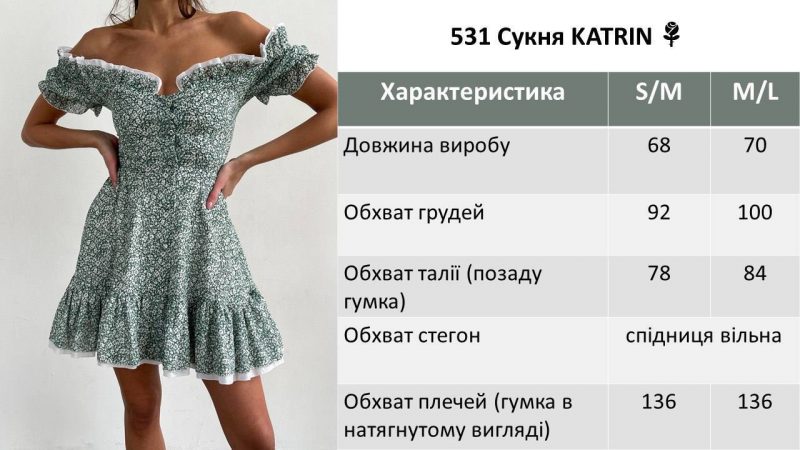 Сукня KATRIN mini - Зображення 6